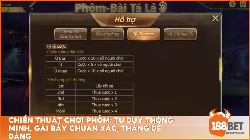 Chiến thuật chơi Phỏm: Tư duy thông minh, gài bẫy chuẩn xác, thắng dễ dàng