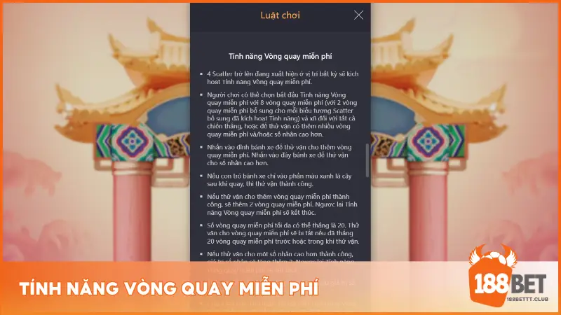 Tính năng Vòng Quay Miễn Phí 