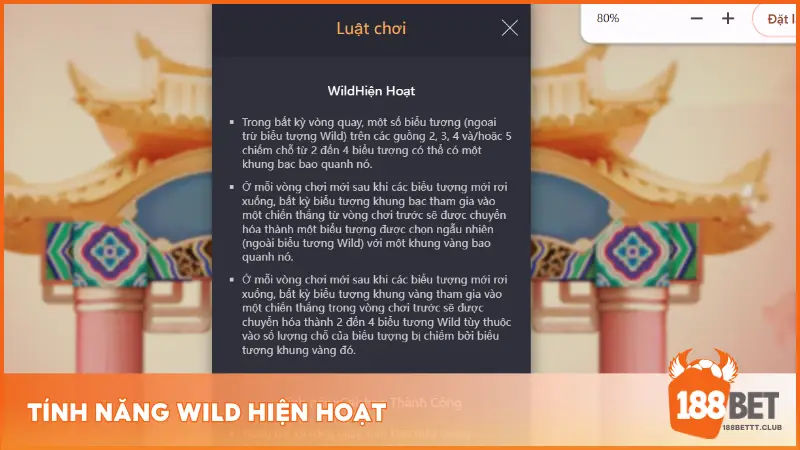 Tính năng Wild Hiện Hoạt